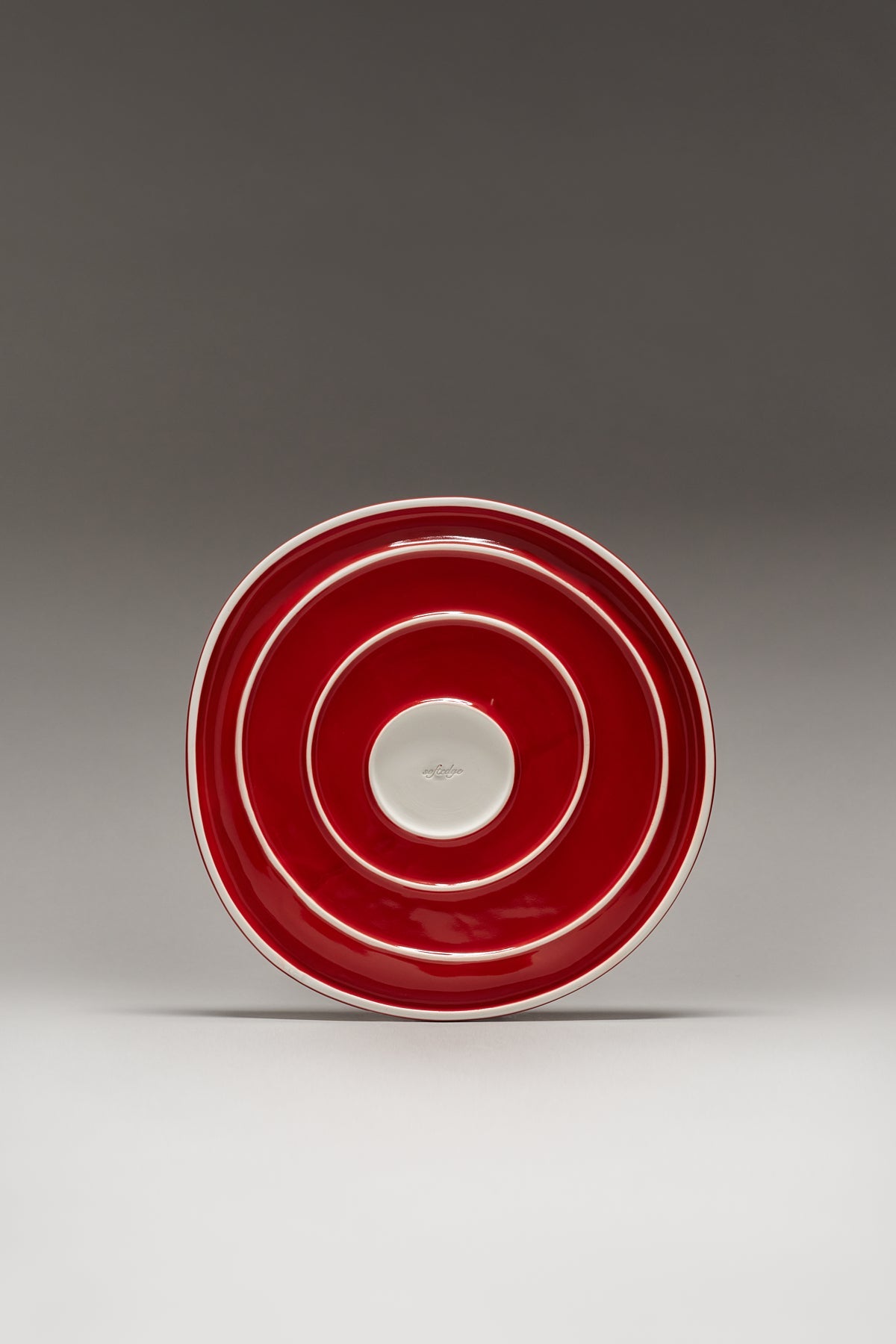 Soft Edge Dinner Plate (Tomato)
